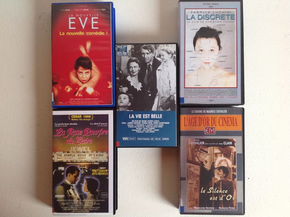 LOT DE 5 K7 VID�OS 3 TDK 2 MAXELL 180mn Envoi possible
5 Tr�gunc (29)