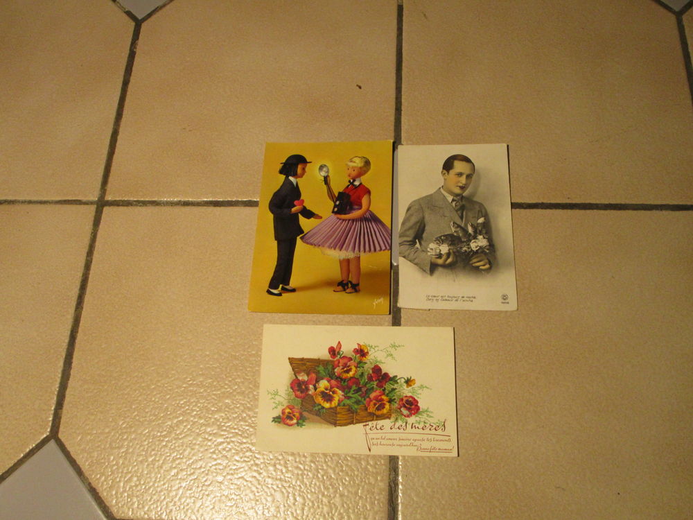 VIEILLE CP 1950 FETE DES MERES-1 AVRIL-POUPEE DE PEYNET  7 Villepinte (93)