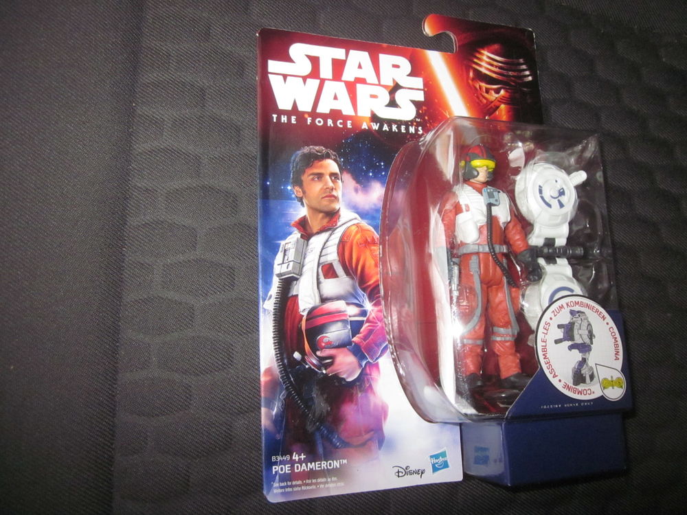 VIEILLE FIGURINE STAR WARS 2015 POE  DAMERON  8 Villepinte (93)