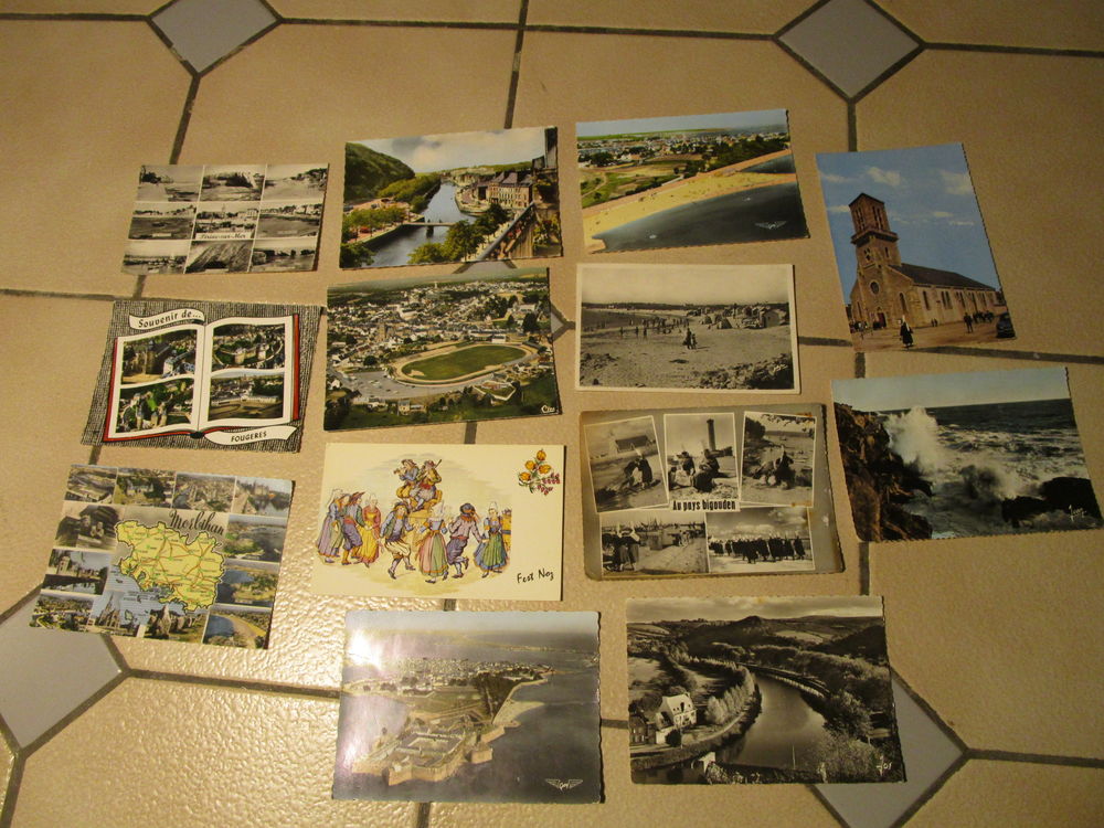 VIEILLES CARTES POSTALES BRETAGNE CHATEAULIN-MORBIHAN  ETC.. 7 Villepinte (93)