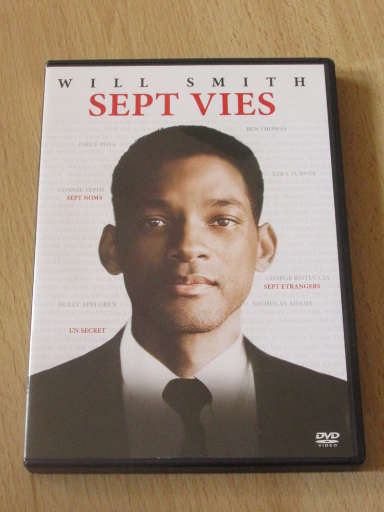 DVD 7 Vies - avec Will SMITH 3 Livry-Gargan (93)