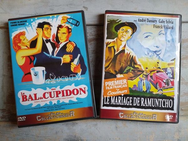 2 DVD Vieux Films Le Bal de Cupidon Le Mariage de Ramuntcho 24 Loches (37)