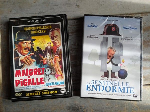 2 DVD Vieux Films / Maigret � Pigalle / Sentinelle Endormie 24 Loches (37)
