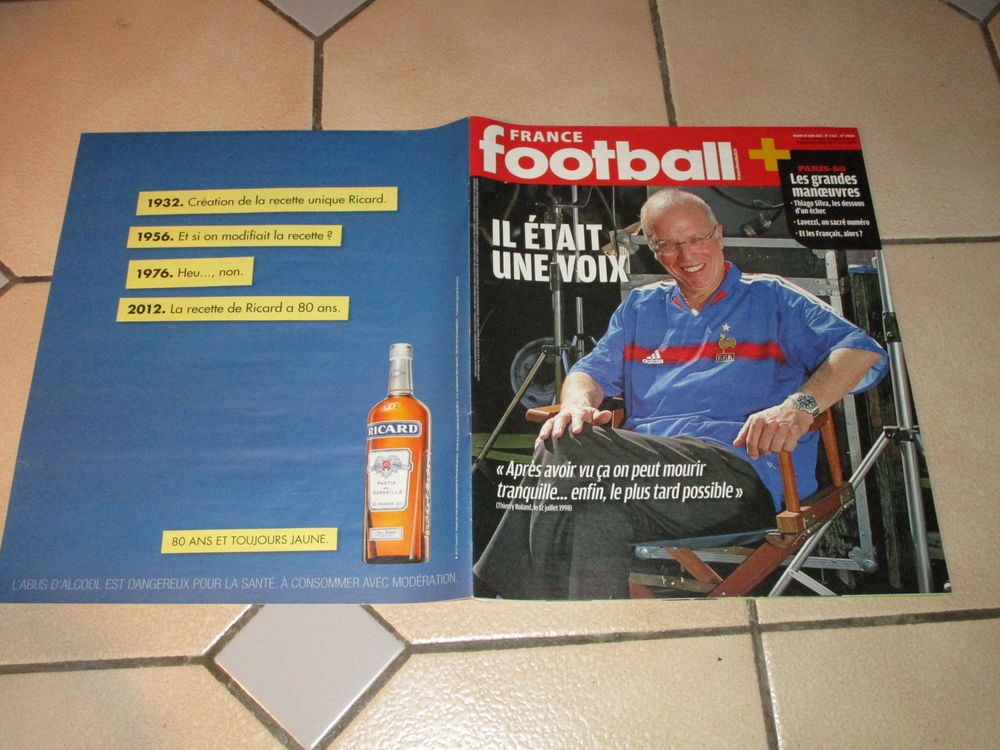 VIEUX FRANCE FOOTBALL 19 JUIN 2012 THIERRY ROLAND 15 Villepinte (93)