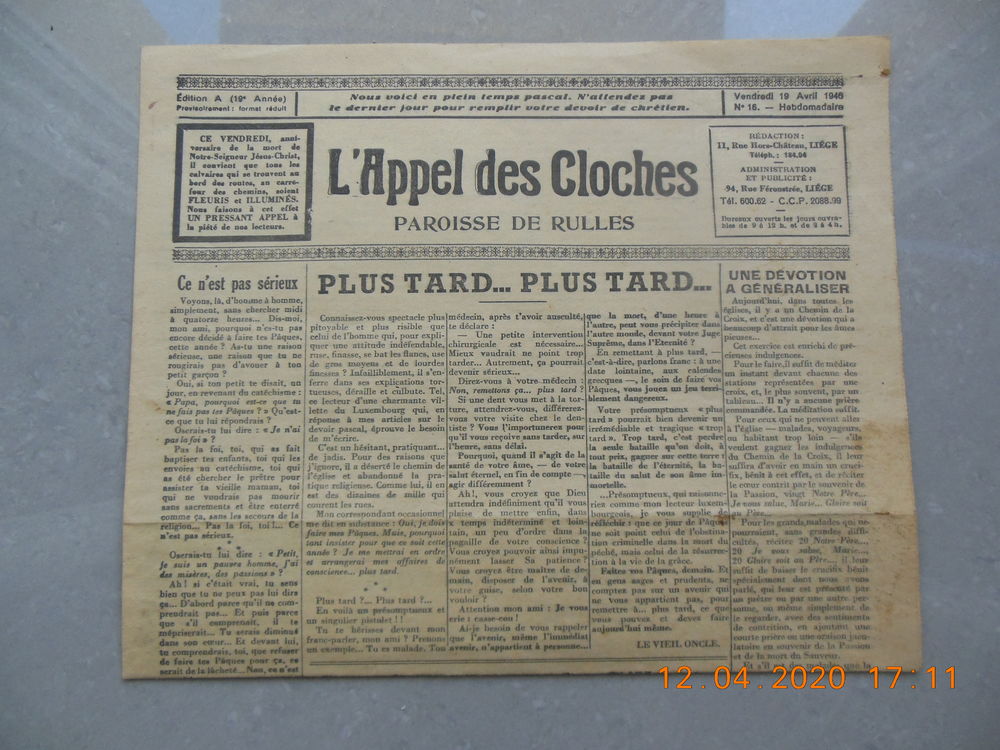 vieux papiers de 1945 10 Sedan (08)