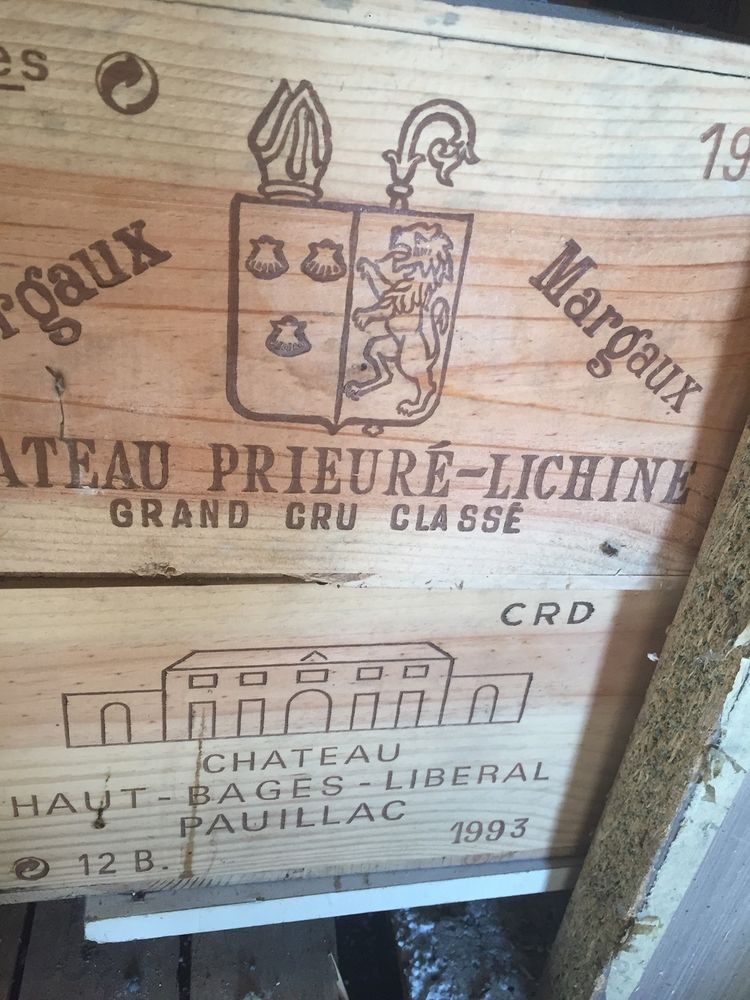 VIN VIEUX DU PRESTIGIEUX CHATEAU PRIEURE LICHINE MARGAUX 300 Saint-Rapha�l (83)