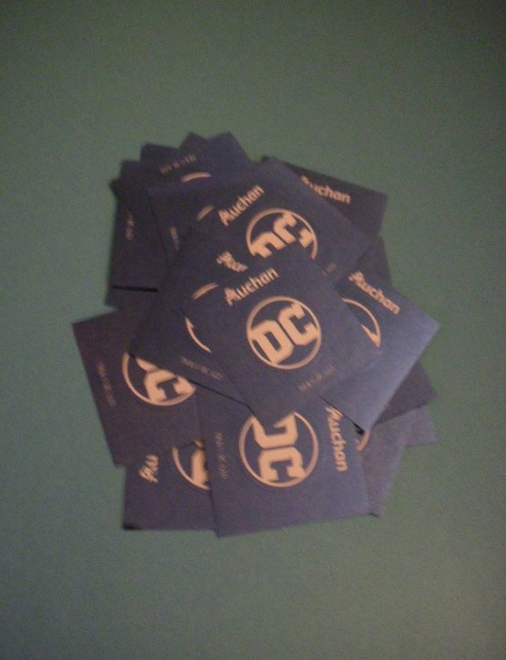 VIGNETTES DC COMICS AUCHAN 2022 5 Le Perreux-sur-Marne (94)