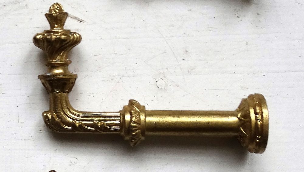 Vintage - CROCHETS RIDEAUX BRONZE MASSIF - belle qualit� 58 Souppes-sur-Loing (77)