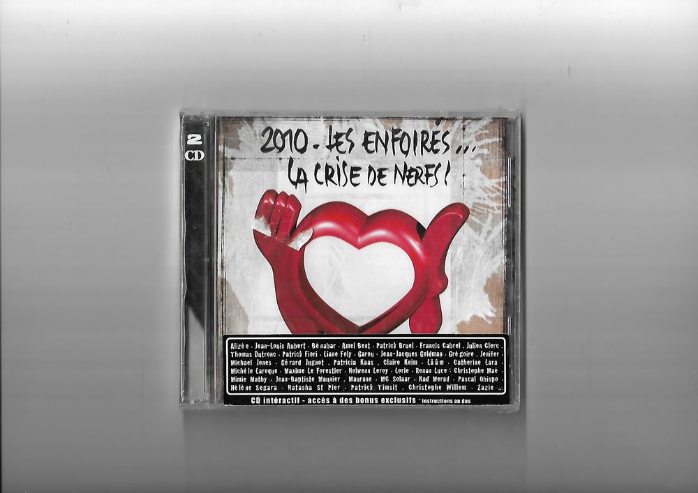 C.D. VINTAGE LES ENFOIRES 2010 9 Saint-Denis-en-Val (45)