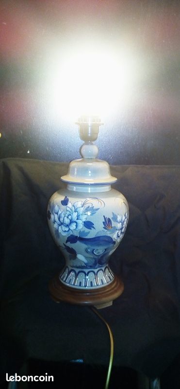 Vintage grande lampe c�ramique de louis drimmer 100 Villeneuve-le-Roi (94)