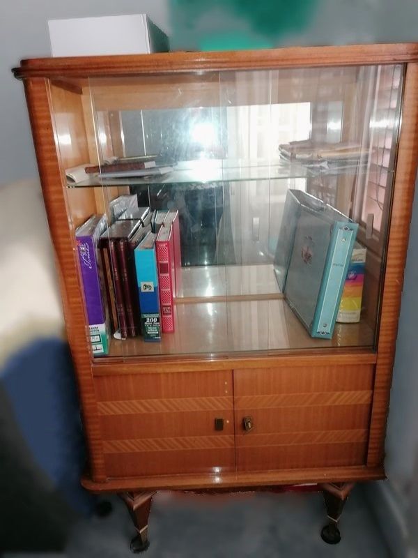 VINTAGE MEUBLE VITRINE ANNEES 1950 - 1960 100 Lyon 6 (69)