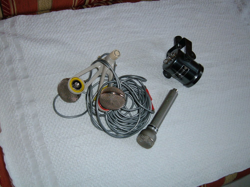 Vintage's MICROPHONES 50' 60' 70 ' 9 Marckolsheim (67)