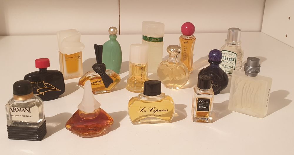 VINTAGE - MINIATURES DE PARFUM - ANNEES 80-2000 - Lot 1 60 Nice (06)
