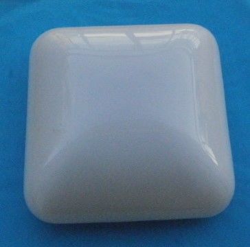 Vintage, plafonnier carr� et coins ronds, opaline blanche 20 Montauban (82)