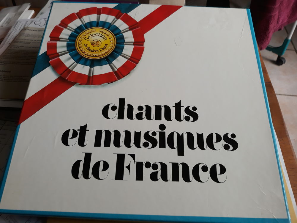 Vinyl 11 disques  chants et musiques de France  6 Valence (26)