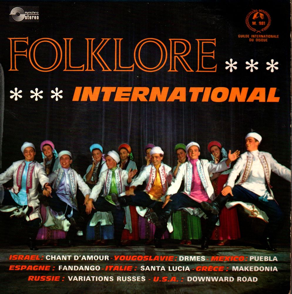 vinyl 45 tours - FOLKLORE international voir titres en photo 2 Pontoise (95)