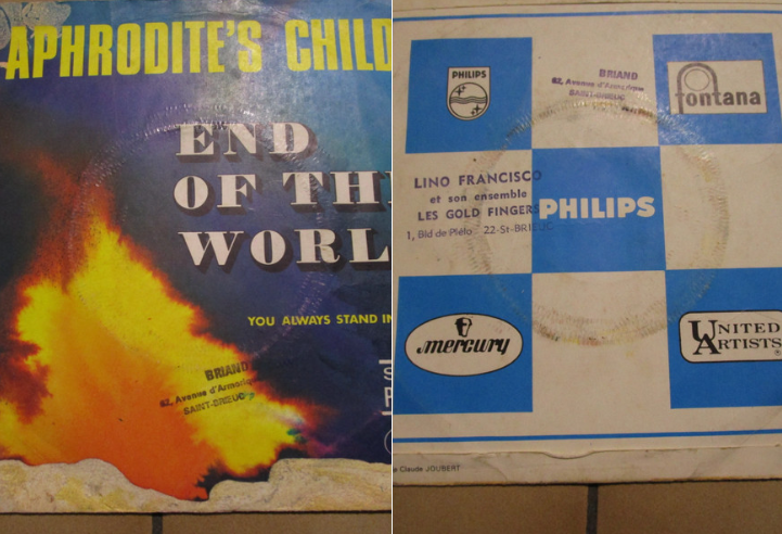 Vinyle 45tours collectiond 10 La Roche-Derrien (22)