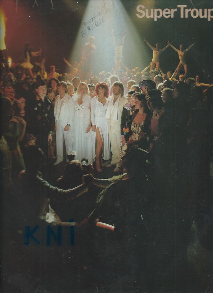 Vinyle 33T , ABBA , Super Trouper 1980 12 Tours (37)