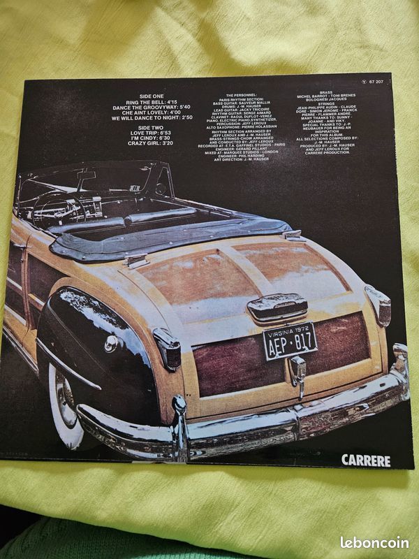 Vinyle Album Pulse 3 ? Carrere ? 67 207, 1977 rock disco 18 Dourdan (91)