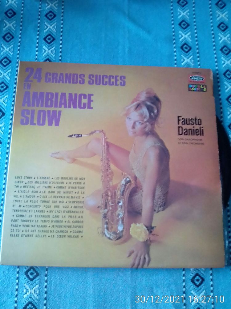 Vinyle 33T AMBIANCE SLOW-FAUSTO DANIELI 15 Cachan (94)