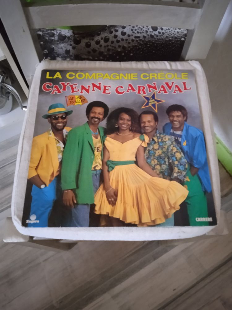 Vinyle La Compagnie Cr�ole Cayenne Carnaval 1989 14 Talange (57)