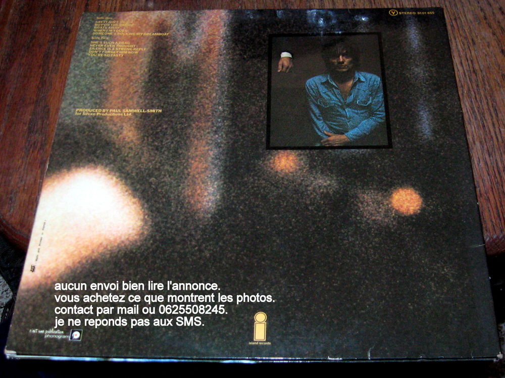 vinyle disque 33T--Murray Head.. 10 Wattrelos (59)