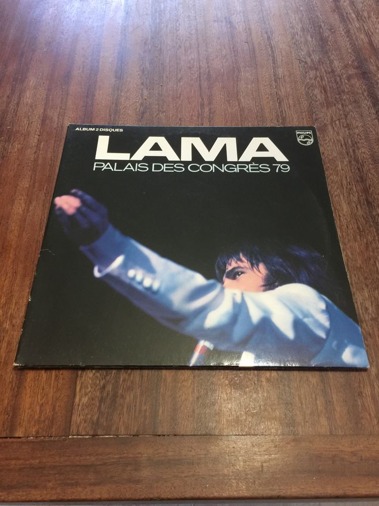 Vinyle double 33 tours Serge Lama   Palais des con 8 Saleilles (66)