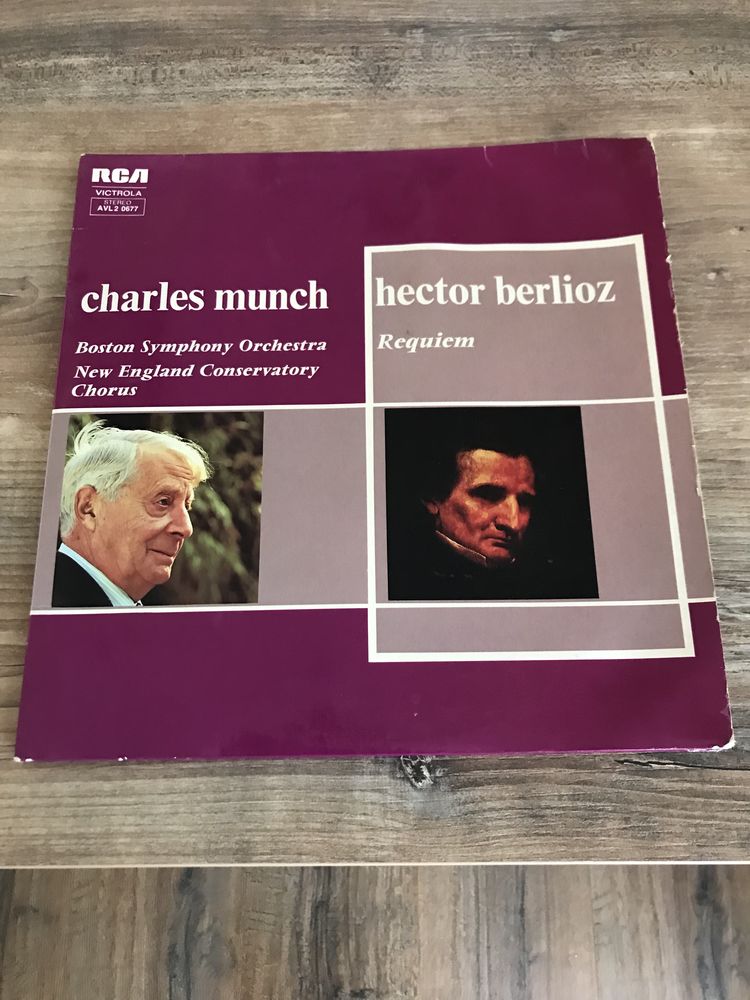 Vinyle double 33 tours Charles munch   Hector berlioz 3 Saleilles (66)