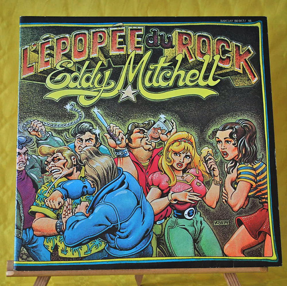 vinyle  Eddy mitchell 12 Provin (59)