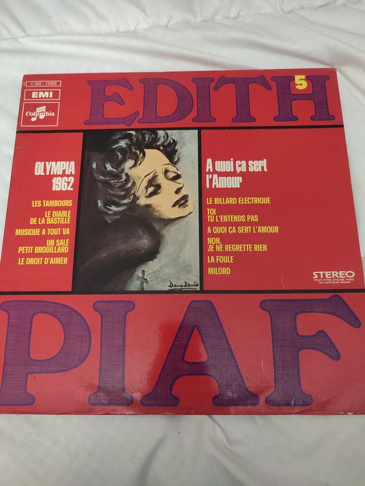 Vinyle Edith Piaf 20 Aiguefonde (81)