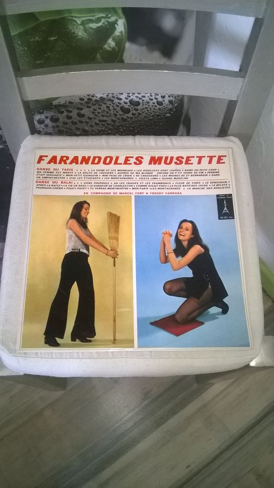Vinyle Freddy Carrara, Marcel Fort
Farandoles Musette
Exce 5 Talange (57)