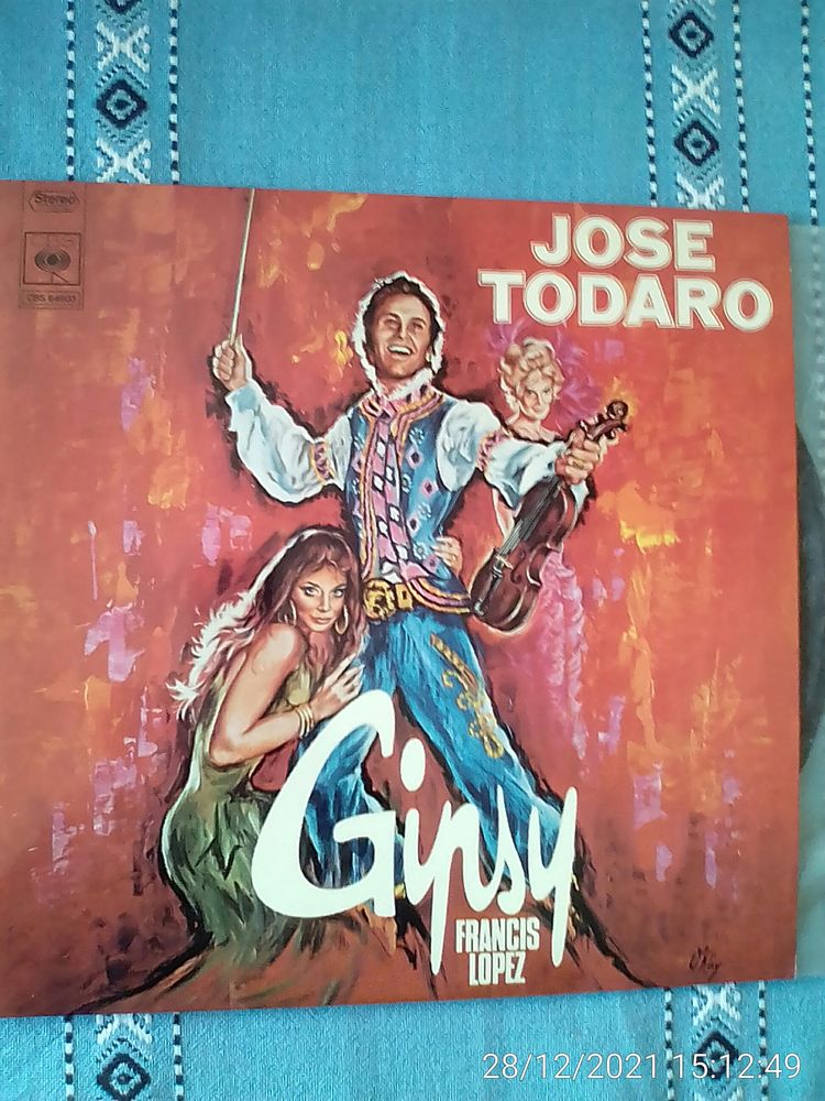Vinyle 33T GIPSY - JOSE TODARO 15 Cachan (94)