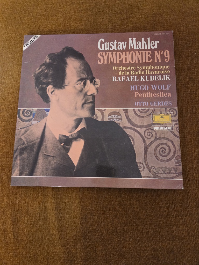 Vinyle Gustav Mahler Symphonie N�9 2 disques 5 Aix-en-Provence (13)