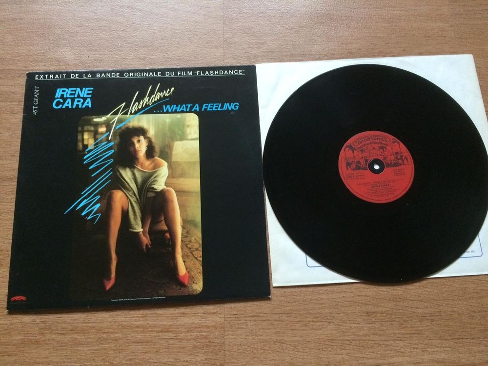 Vinyle Irene Cara: ... what a feeling (Flashdance) 0 Vanves (92)