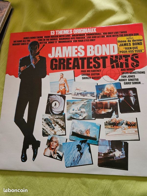 Vinyle jamesbond greatest hits 1982 2C06883238 40 Dourdan (91)