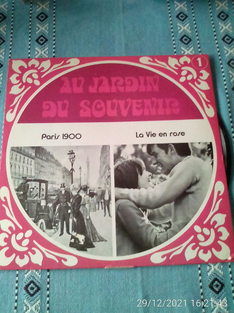 Vinyle 33T AU JARDIN SOUVENIR - PARIS 1900 VIE EN ROSE 15 Cachan (94)