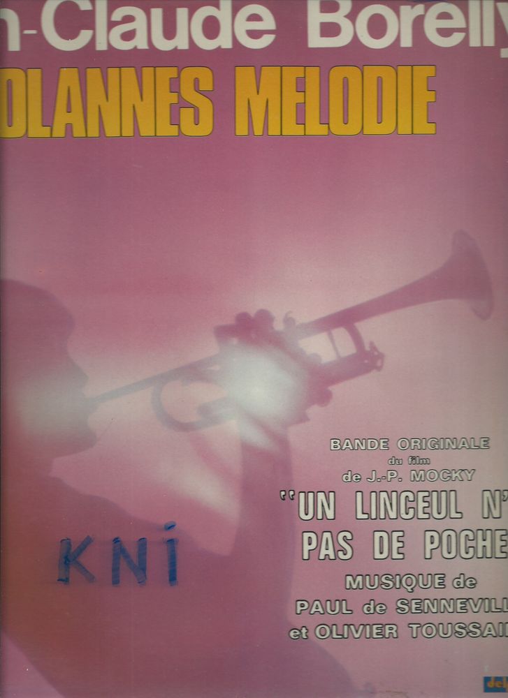 Vinyle 33T , Jean -Claude Borelly Dolannes m�lodie 1975 7 Tours (37)