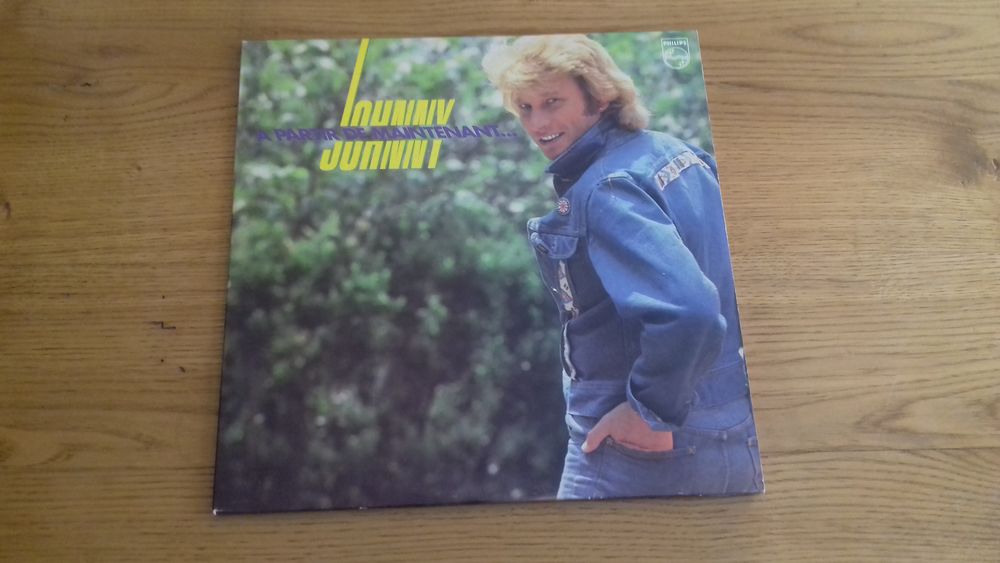 Vinyle Johnny Hallyday A partir de maintenant 20 Malz�ville (54)