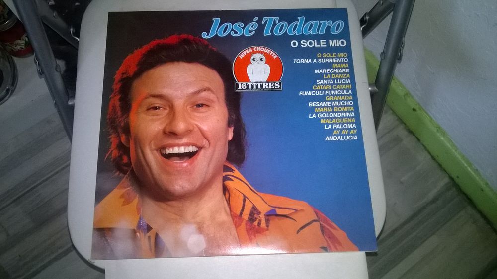 Vinyle Jos� Todaro
O Sole Mio
1974
Excellent etat
O Sole 5 Talange (57)