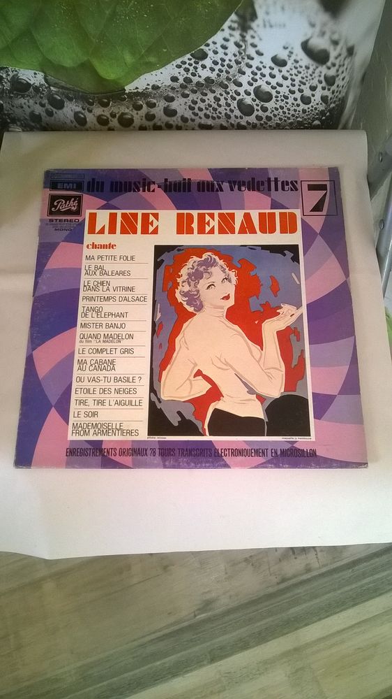 Vinyle LINE RENAUD
Du Music-Hall Aux Vedettes 7
1975
Exce 15 Talange (57)