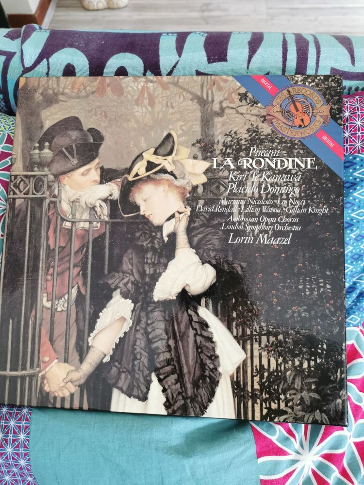 Vinyle   livret La Rondine de Puccini 30 M�rignac (33)