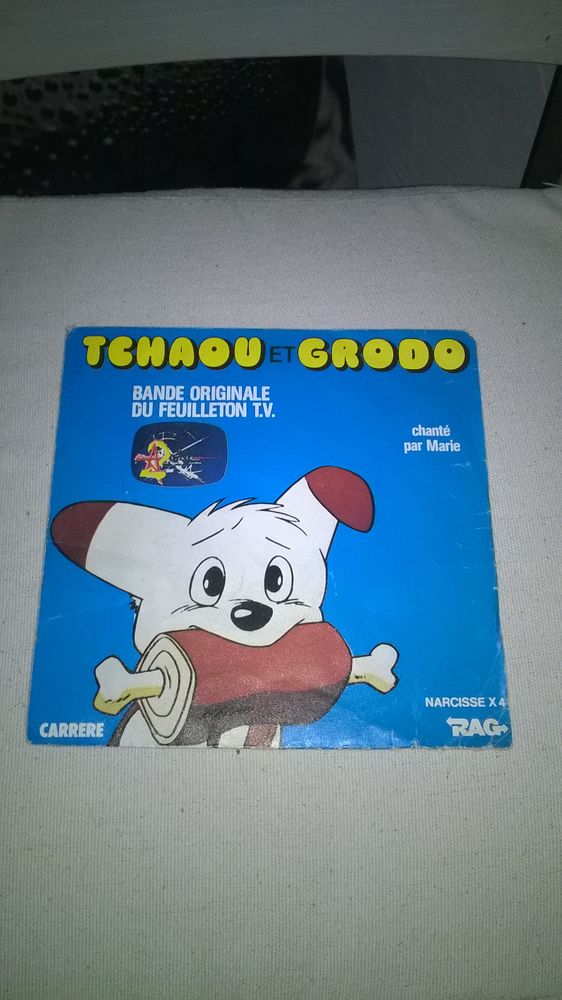 Vinyle 45 T  Marie Mercier 
Tchaou Et Grodo (Bande Original 5 Talange (57)