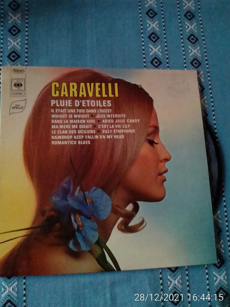 Vinyle 33T PLUIE D'ETOILES - CARAVELLI 15 Cachan (94)
