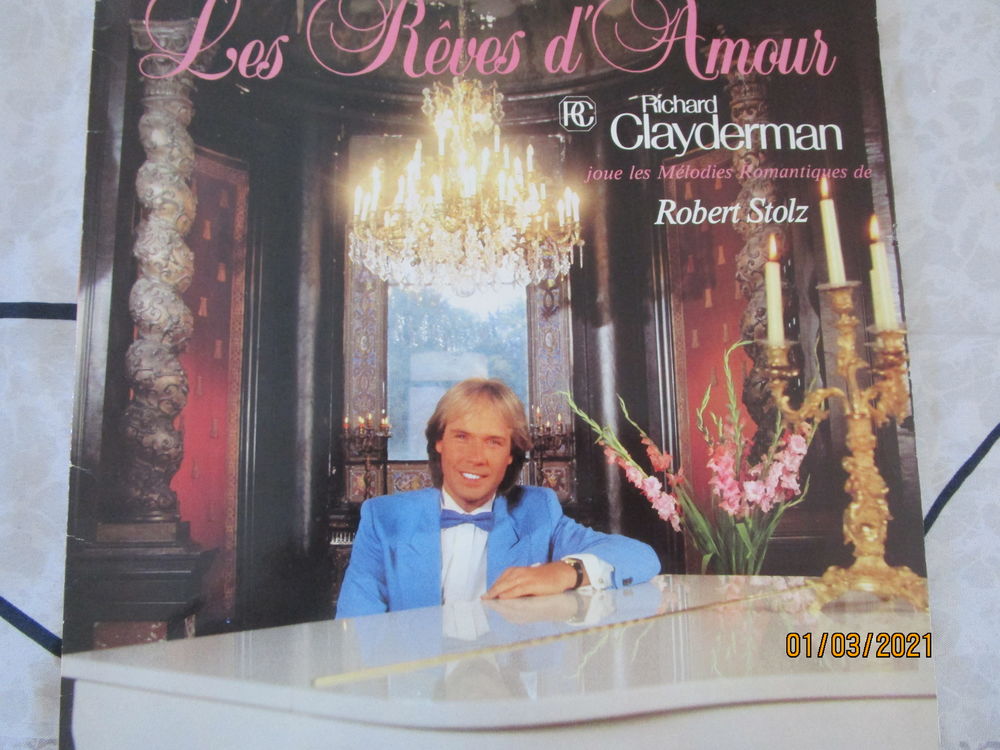 vinyle  r�ves d'amour  de RICHARD CLAYDERMAN 19 Chanteloup-en-Brie (77)