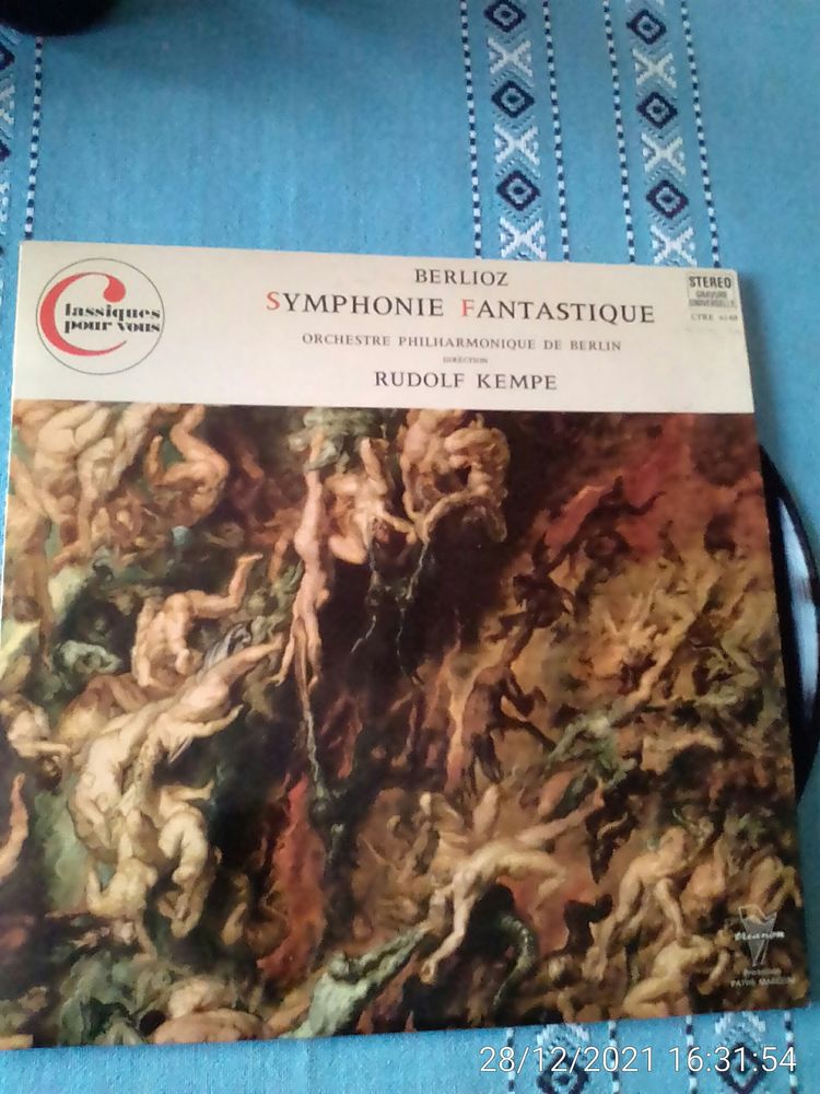 Vinyle 33T SYMPHONIE FANTASTIQUE - BERLIOZ 15 Cachan (94)