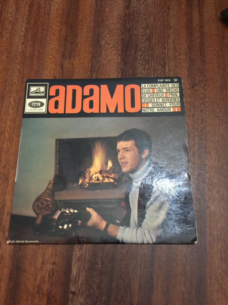 Vinyle 45 tours Adamo ´´ La complainte des élus ´´ 4 Saleilles (66)
