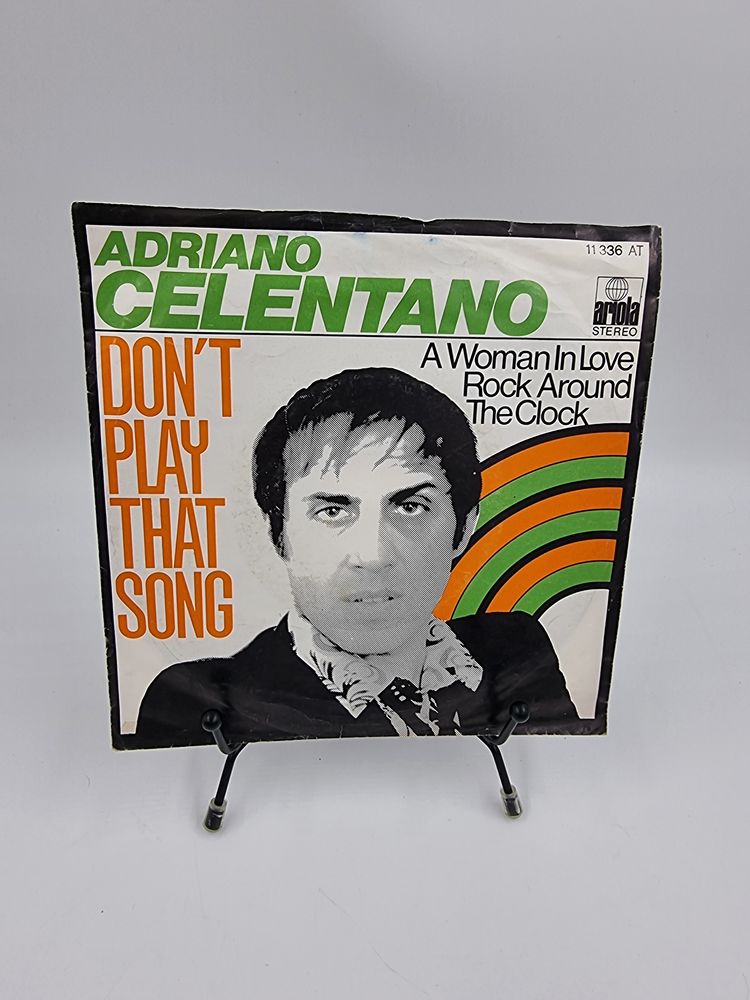 Vinyle 45 tours Adriano Celentano : Don't Play That Song 2 Vulbens (74)