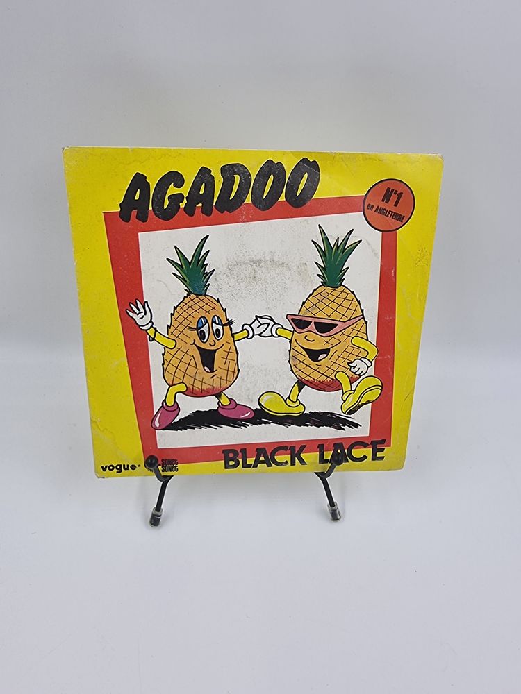 Vinyle 45 tours Agadoo : Black Lace (N�1 en Angleterre) 3 Vulbens (74)