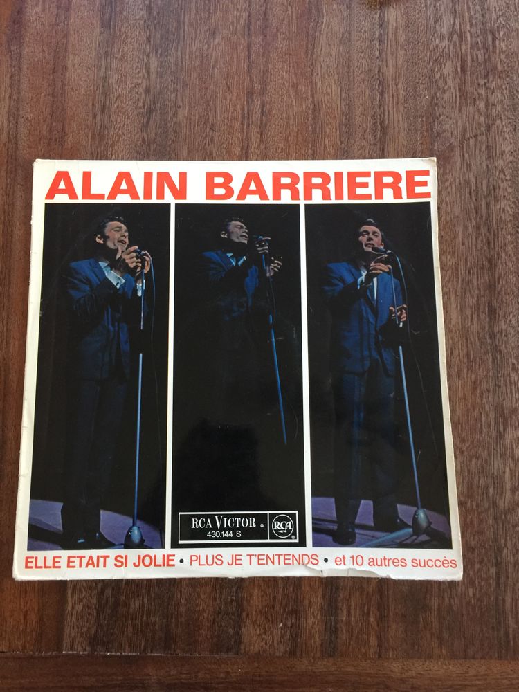Vinyle 33 tours Alain Barri�re   Elle �tait si jol 10 Saleilles (66)