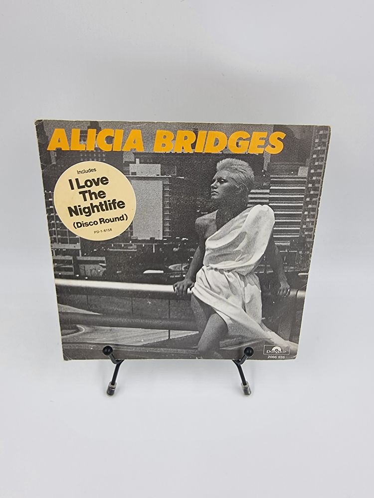 Vinyle 45 tours Alicia Bridges : I Love the Nightlife 1 Vulbens (74)